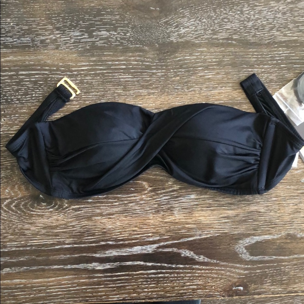 NWT! Small strapless bathing suit top